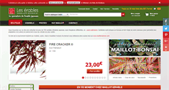 Desktop Screenshot of maillot-erable.com